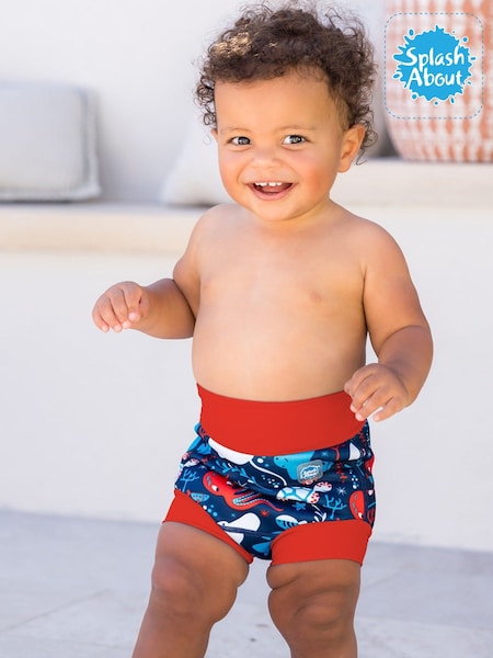 Blue - Splash About Happy Nappy Duo