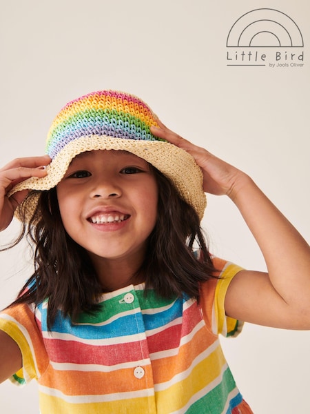 Little Bird by Jools Oliver Multi Rainbow Straw Hat (826198) | € 9 - € 11