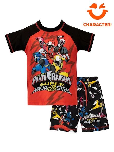 Character Red/Black Power Rangers Shorts and Top Top & Shorts Set (826879) | €28