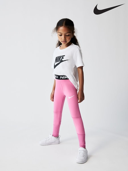 Nike Pink Little Kids Pro Leggings (827597) | €34