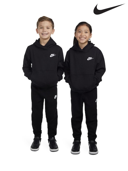 Musta - Nike Little Kids Club Fleece Overhead Hoodie (827710) | €44