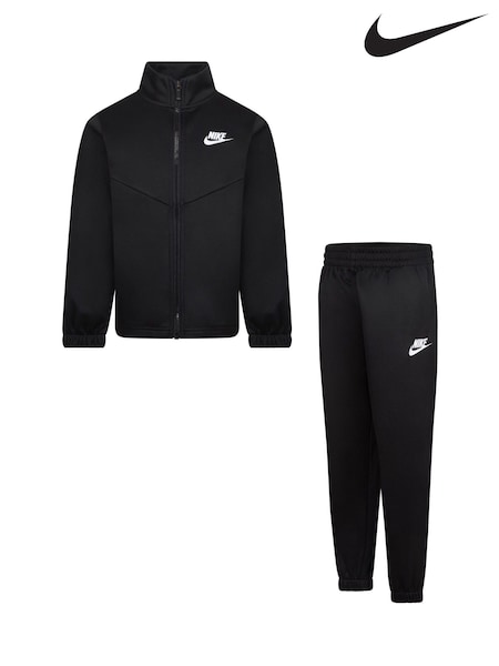 Negro - Nike Little Kids Lifestyle Essentials Poly Tracksuit (827905) | 57 €