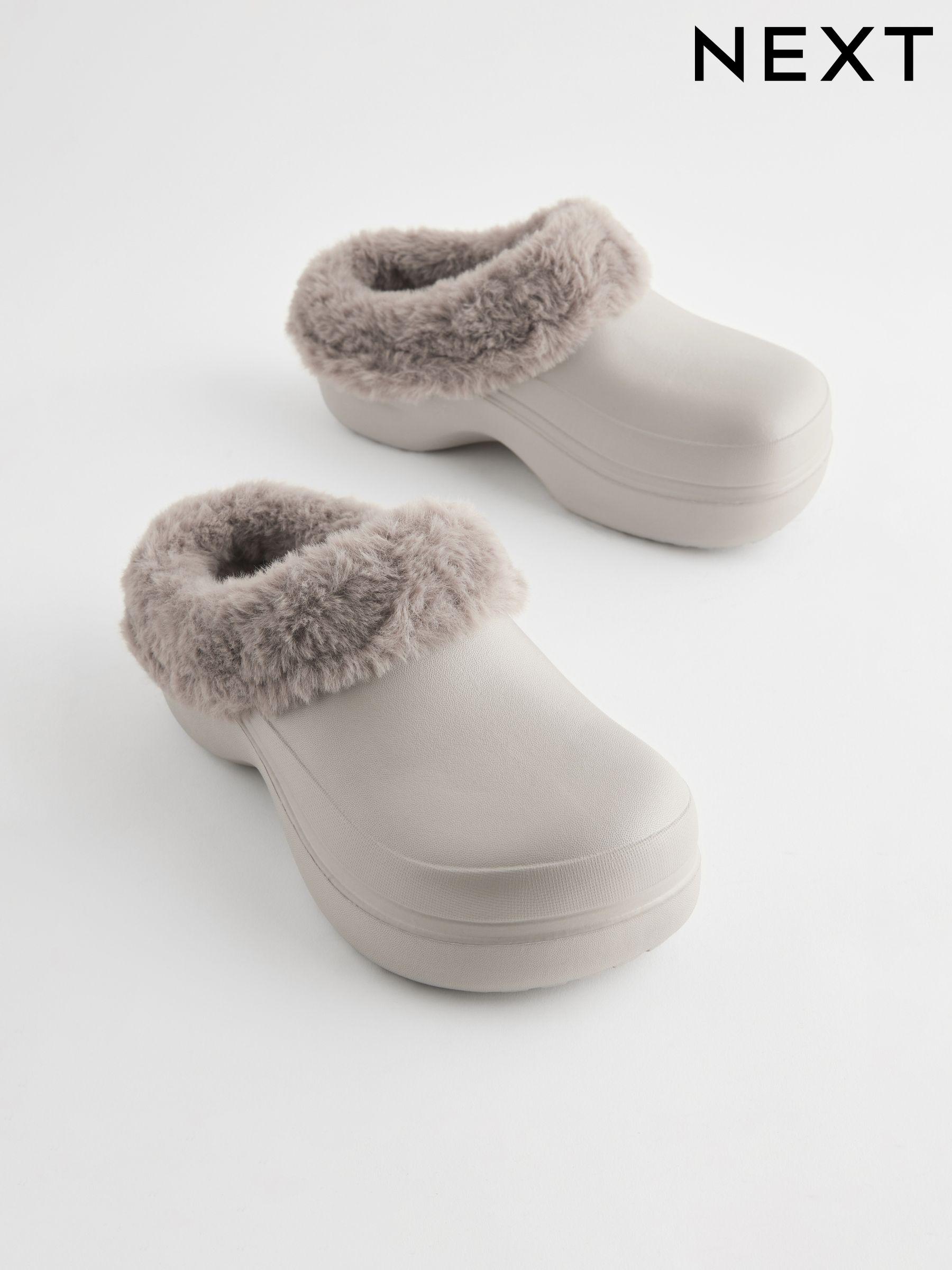 Next grey women's slippers clearance