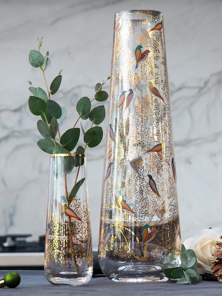 Sara Miller Clear Chelsea Single Stem Glass Vase (828031) | €37