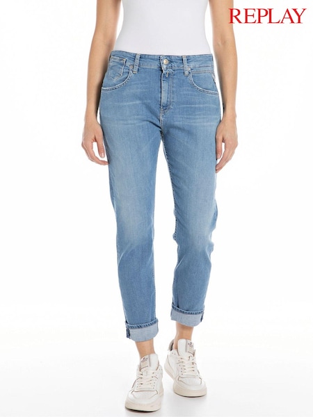 Replay Dark Blue Marty Boyfriend Fit Jeans (829122) | €115