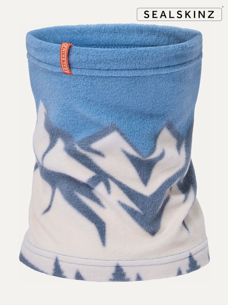 Μπλε - Regular Sealskinz Wiggenhall Water Repellent Micro Fleece Neck Warmer Scarve