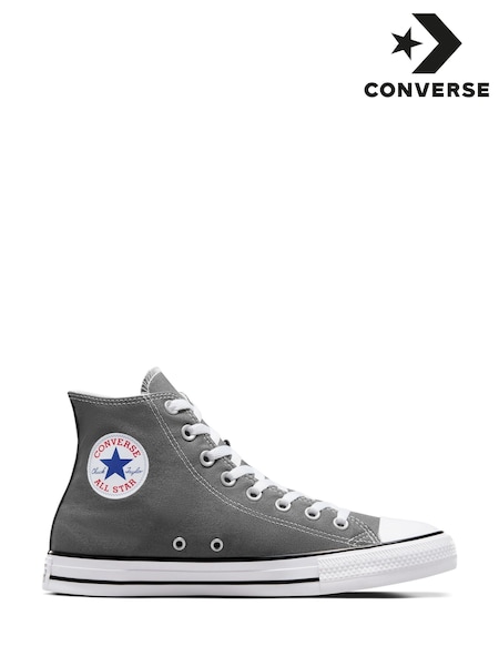 رمادي - Converse Chuck Taylor All Star High Trainers (830366) | ‏33 ر.ع.‏