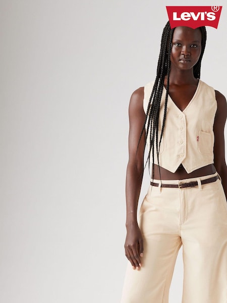 Levi's® White Swan Tailored 100% Cotton Vest (830531) | €24