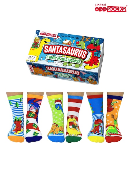 United Odd Socks Christmas Santa Saurus Socks (831558) | €11