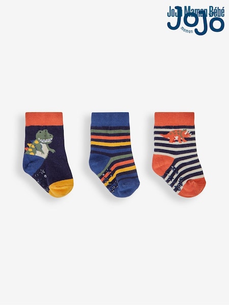 JoJo Maman Bébé 3-Pack Dinosaur Socks (831849) | 15 €