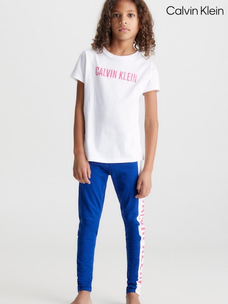 Calvin Klein Girls Knit White Pyjamas Set (832318) | € 25