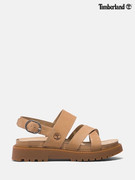 Timberland Clairemont Way Cross Strap Sandals (832728) | LEI 670