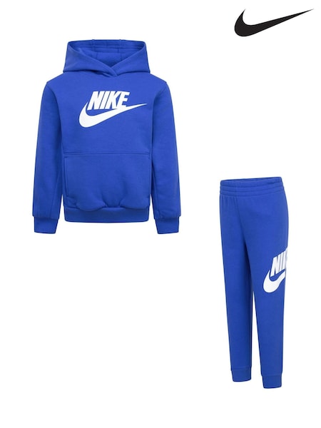 Синий - Nike Club Fleece Set (832796) | €53