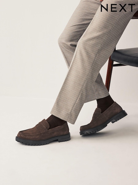 Maro - Suede Cleated Loafers (833440) | 209 LEI
