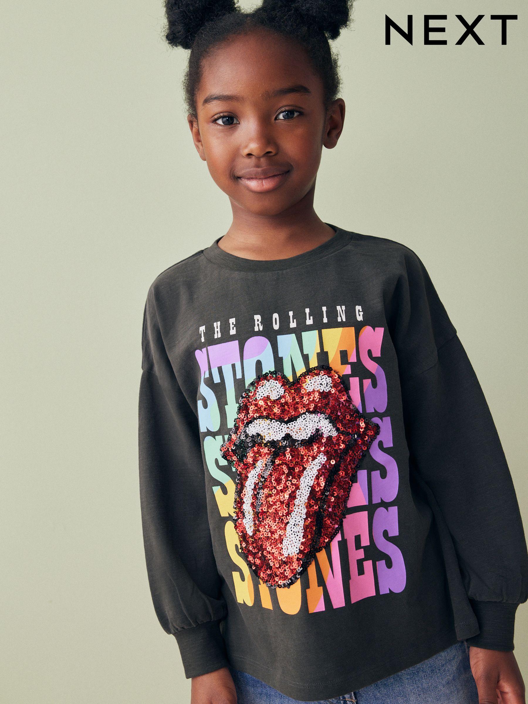 T Shirts Sequin The Rolling Stones Girlsclothing Next Luxembourg