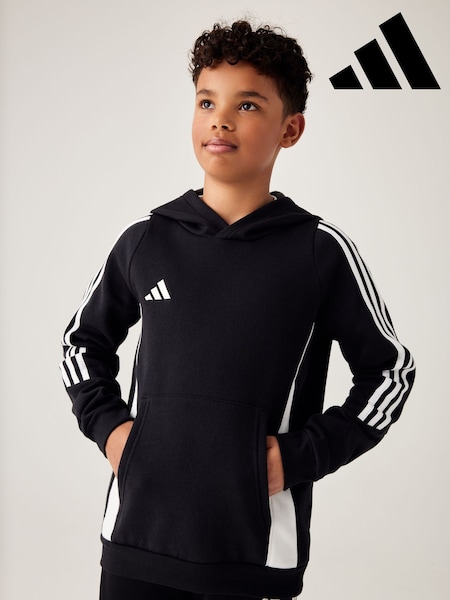 adidas Black/White Tiro 24 Sweat Hoodie (834765) | $48