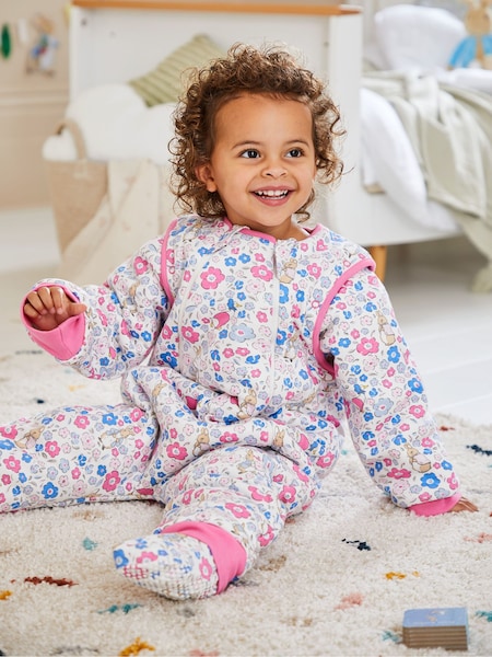 JoJo Maman Bébé Ditsy Floral Peter Rabbit 2.5 Tog Snuggler (835115) | €26