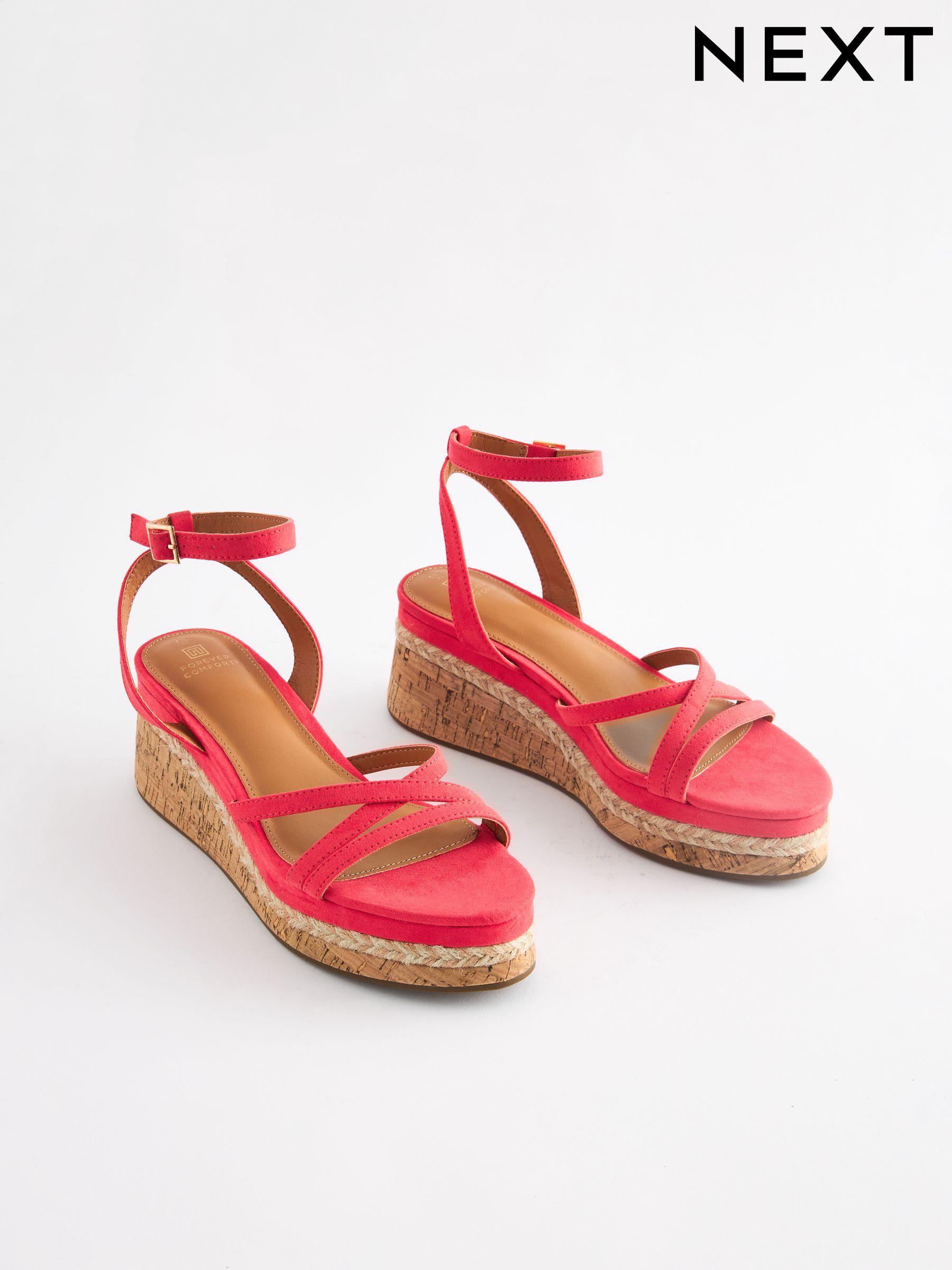 Sale Sandals Orange Flat Forms Footwear Next Luxembourg