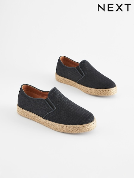 Navy Woven Espadrilles Loafers (836167) | € 12 - € 16