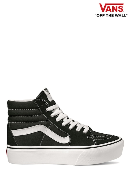 Vans UA SK8 Hi Platform 2.0 Black Trainers (837927) | €122 - €129