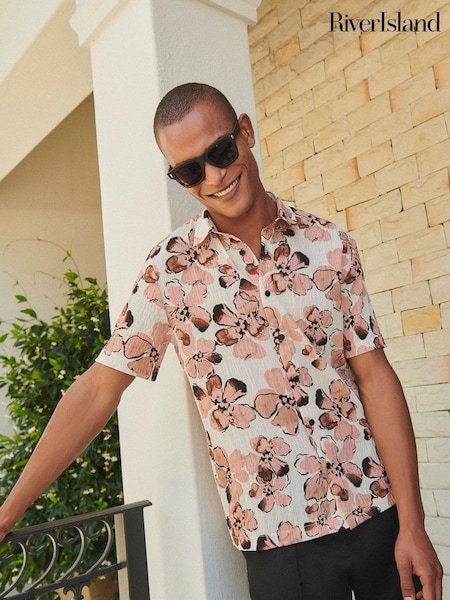 River Island Floral Print Shirt (838122) | 125 LEI