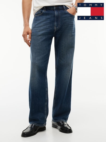 Blue - Regular Tommy Jeans Otis Regular Straight Faded Jeans