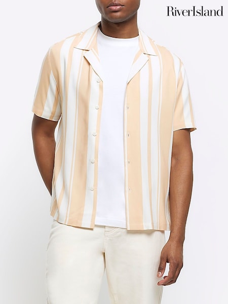 River Island Pink Beach Stripe Shirt (838578) | €18.50