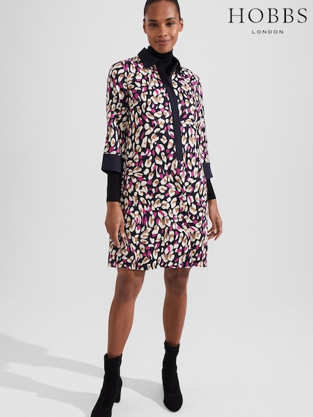 Hobbs Marci Black Dress (839320) | €79