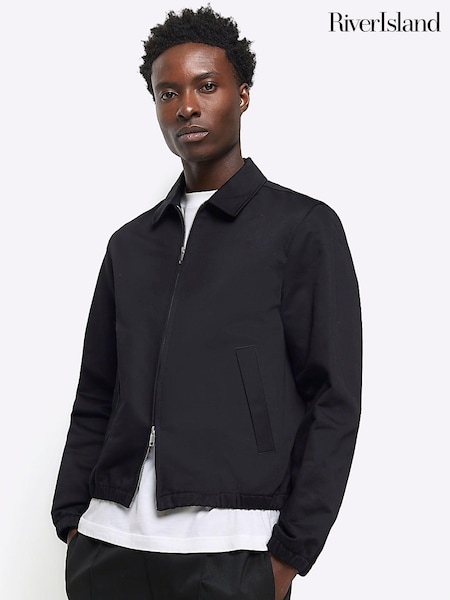 River Island Black 100% Cotton Smart Jacket (839643) | €85