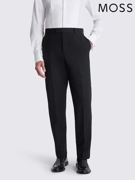 Қара - Regular Moss Regular Fit Performance Dress Trousers
