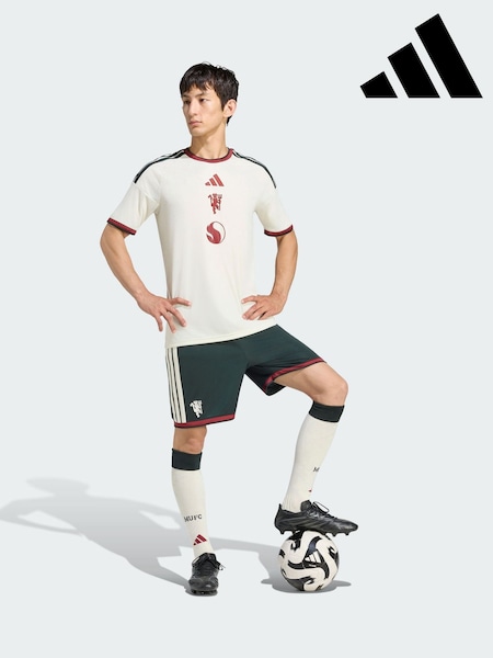 그린 - Regular Adidas Manchester United 26/27 Third Shorts