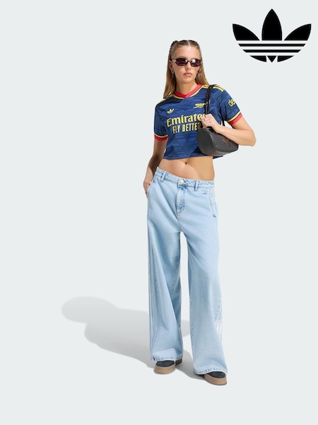 Blue - Adidas Originals Arsenal Fc 26/27 Away Cropped Jersey