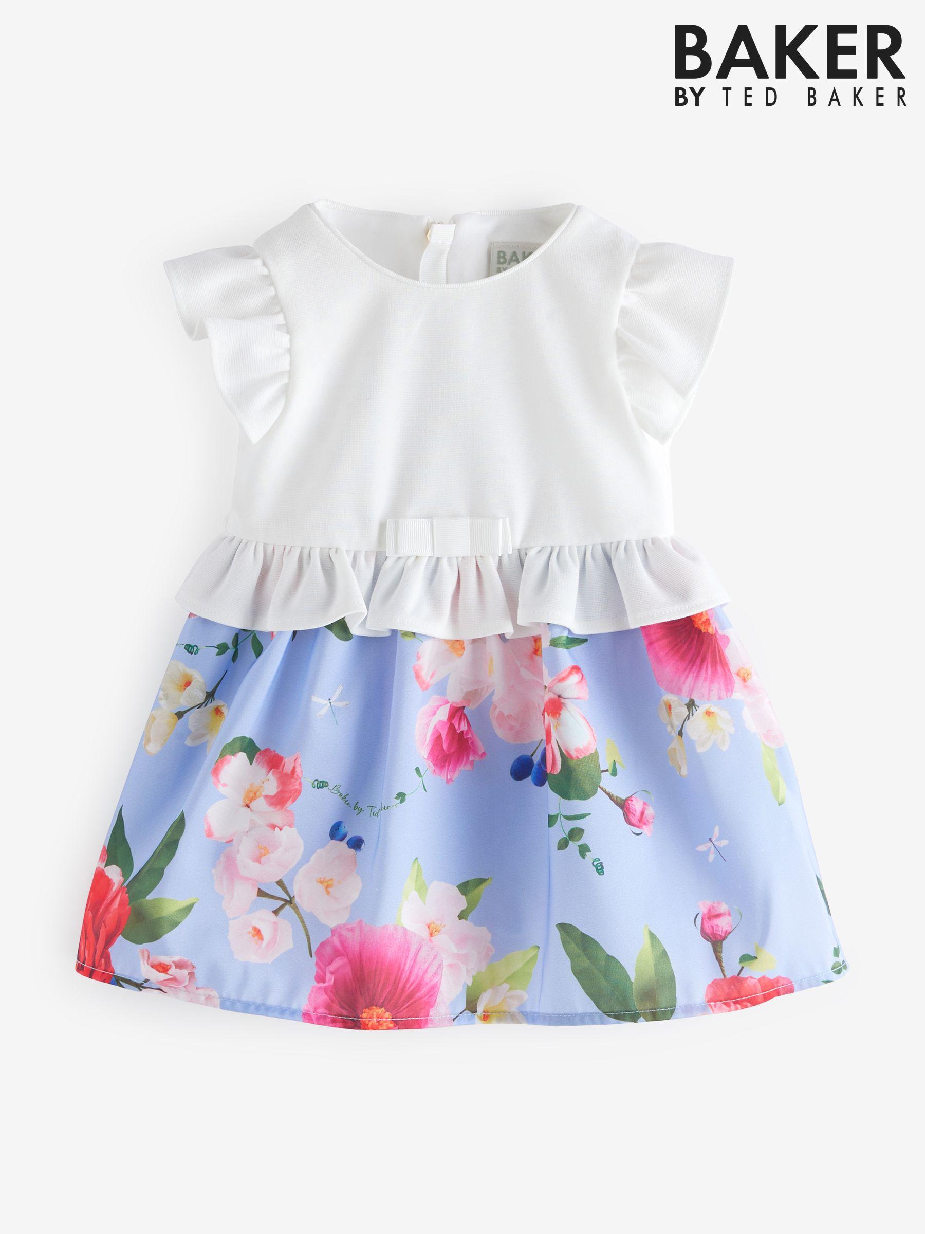 Ted baker girls blue dress top