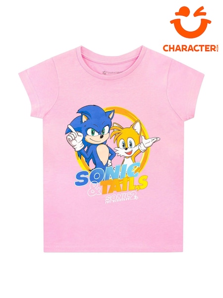 Character Pink Sonic 100% Cotton T-Shirt (841834) | AED38