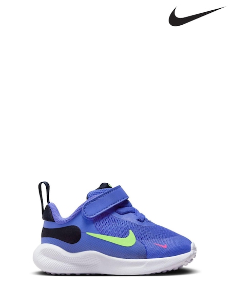 Nike Blue Infant Revolution 7 Trainers (842103) | €18