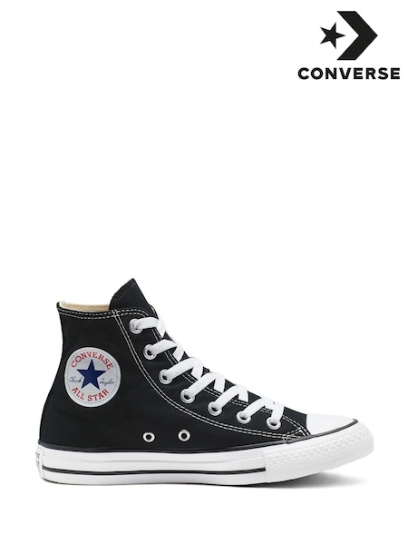 أسود/أبيض - Converse Chuck Taylor All Star High Trainers (842388) | ‏33 ر.ع.‏ - ‏35 ر.ع.‏