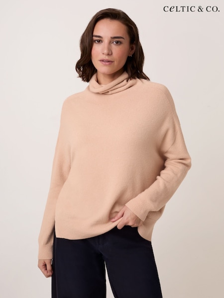 Rosa - Celtic & Co. Studio Slouchy Roll Neck Jumper
