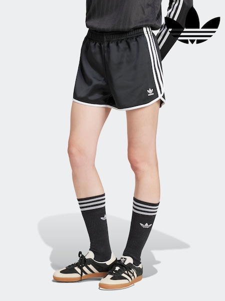 Musta - Adidas Originals Adicolor 3-stripes Sprinter Shorts