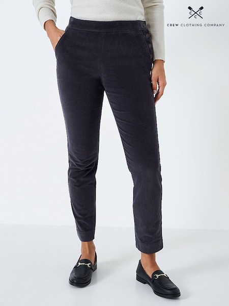 Crew Clothing Company Red Textured Cotton Regular Formal Trousers (842971) | €20