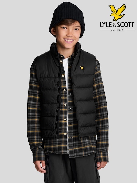 Musta - Lyle & Scott Boys Padded Gilet (843521) | €95 - €102