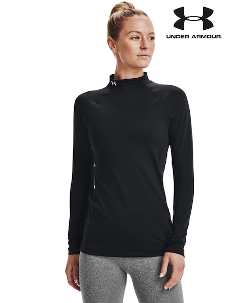 Under Armour Black Authentics Mockneck Baselayer Top (843617) | €31.50