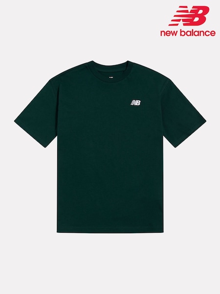 Green - New Balance Jersey Small Logo T-shirt
