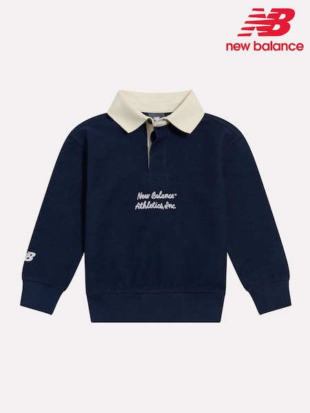 Blue - New Balance Athletics Inc. Collegiate Rugby Sweatshirt