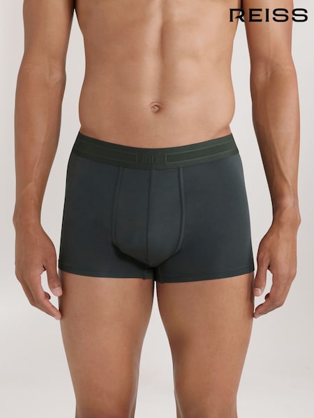 Reiss Pine Green Che CHÉ Studios Boxer Trunks with TENCEL™ Fibers (846237) | €65