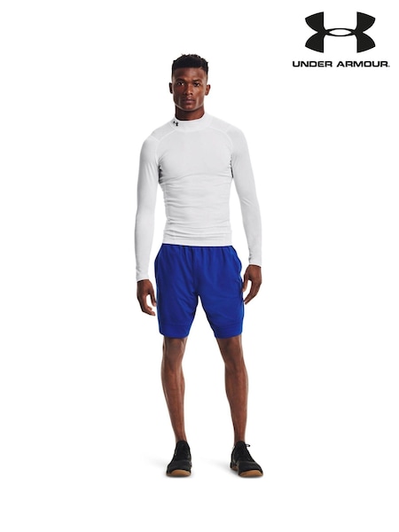 Under Armour White HG Comp Mock T-Shirt (847216) | €48
