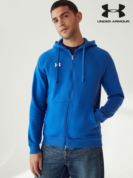 Under Armour Blue UA Rival Fleece FZ Hoodie (847907) | €35