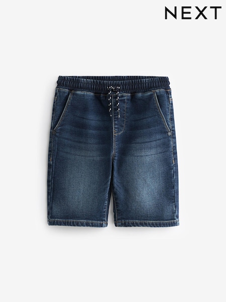 Dark Blue Jersey Denim Shorts (3-16yrs) (848212) | €6.50 - €9