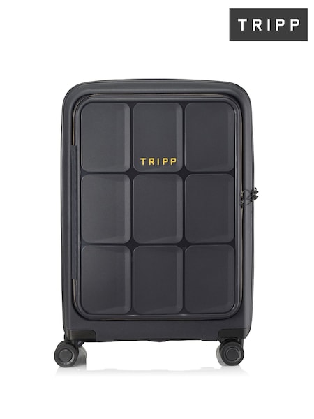 Grey - Tripp Cruise Medium 66cm Dual Access Suitcase