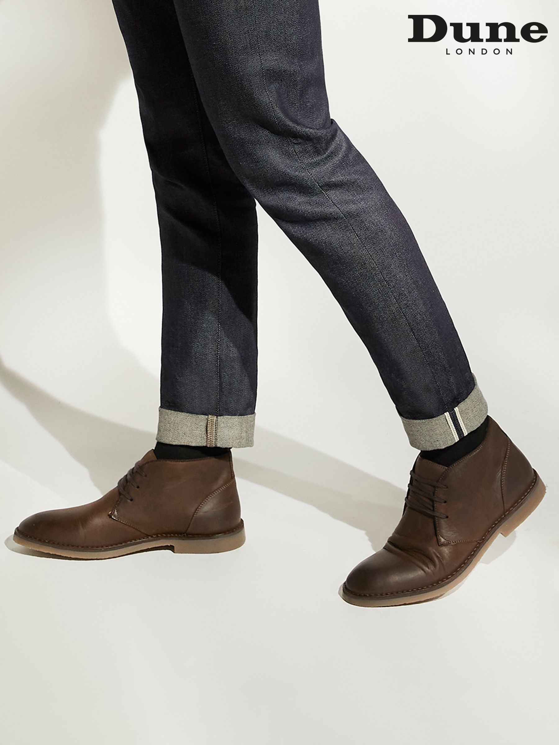 Mens dune boots deals