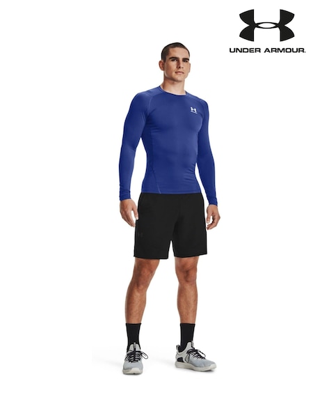 Under Armour Blue HeatGear Fitted Long Sleeve Base Layer T-Shirt (848997) | €24